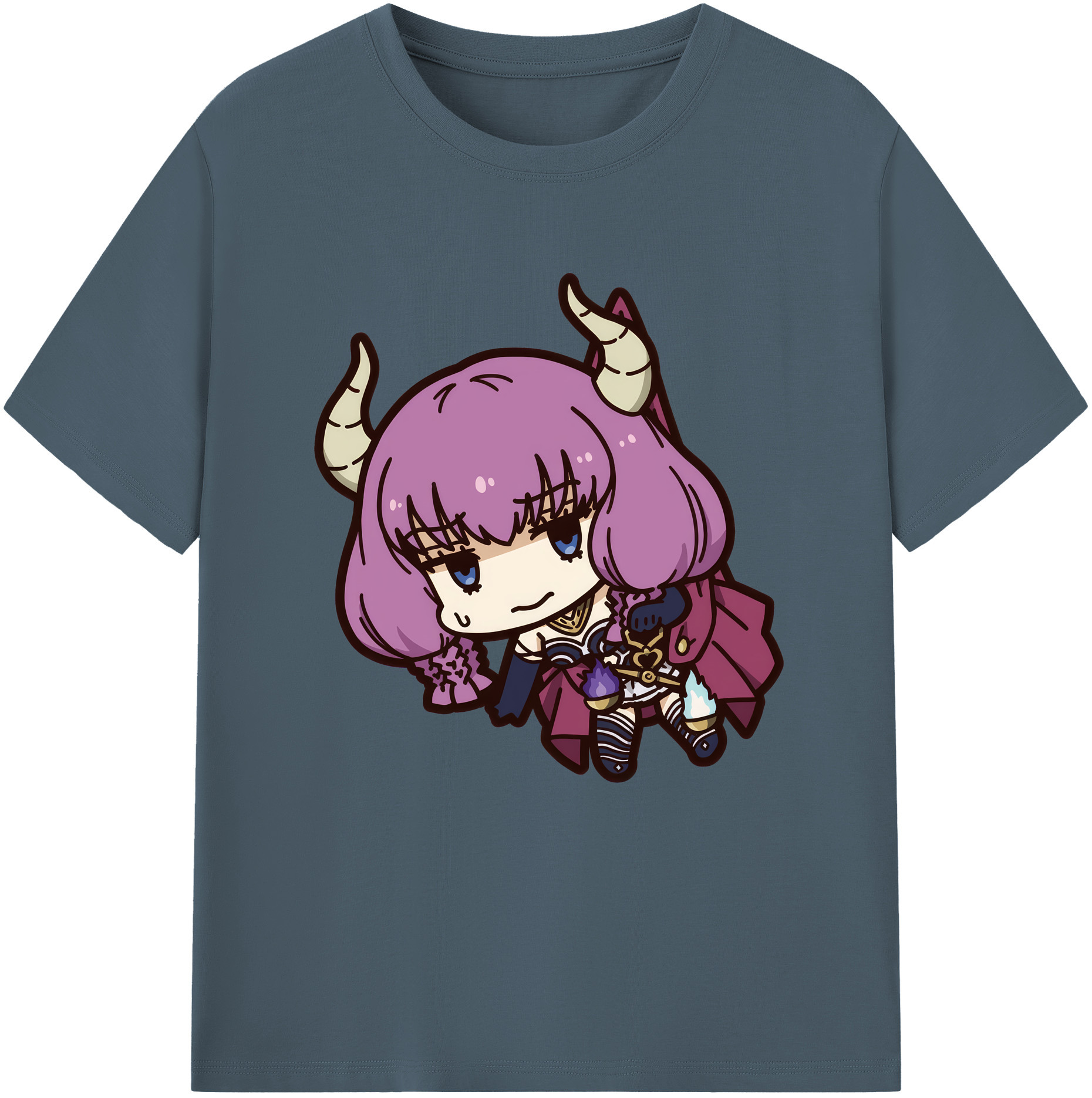 （画像用） 葬送のフリーレン Frieren 綿100％半袖Tシャツ（フロントプリント）
